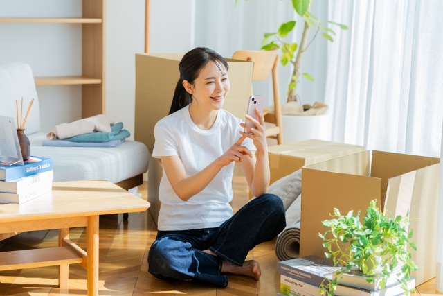 女性の一人暮らし引越し当日、安心できる持ち物リスト